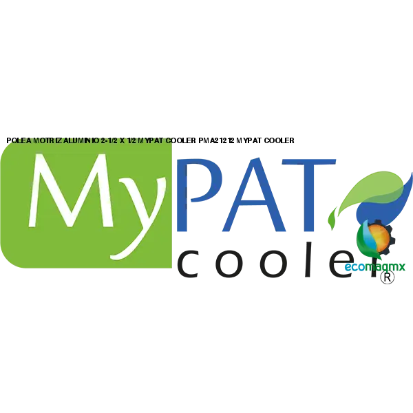 POLEA MOTRIZ ALUMINIO 2-1/2 X 1/2 MYPAT COOLER PMA21212