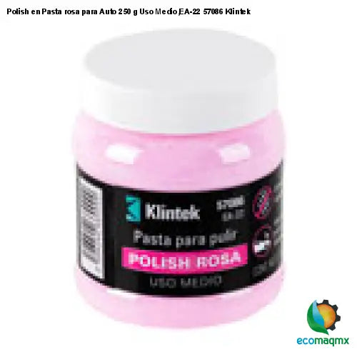 Polish en Pasta rosa para Auto 250 g Uso Medio,EA-22 57086