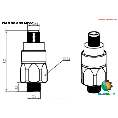 Presostato de alta LEFOO