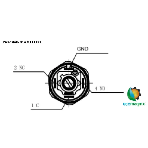 Presostato de alta LEFOO