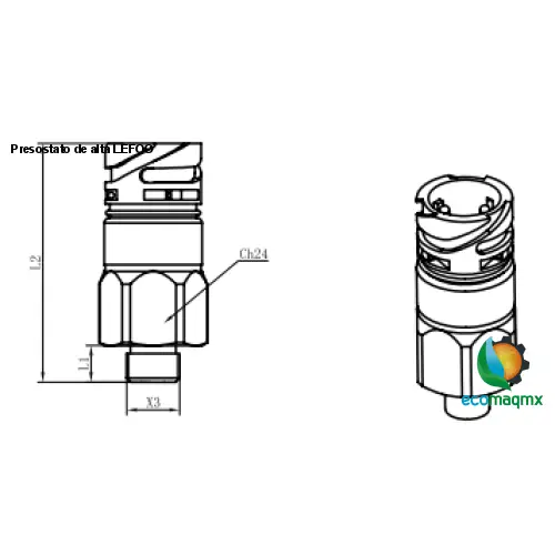 Presostato de alta LEFOO