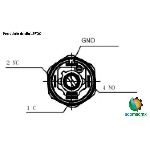 Presostato de alta LEFOO