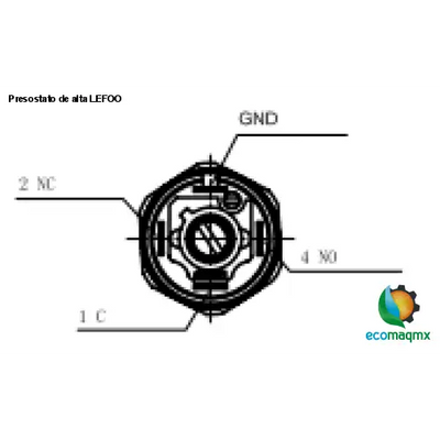 Presostato de alta LEFOO