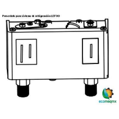 Presostato para sistema de refrigeración LEFOO