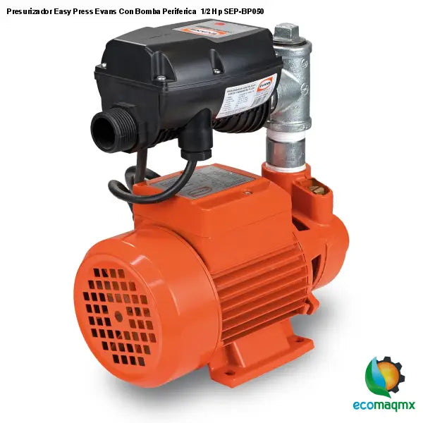 Presurizador Easy Press Evans Con Bomba Periferica 1/2 Hp