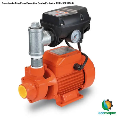 Presurizador Easy Press Evans Con Bomba Periferica 1/2 Hp