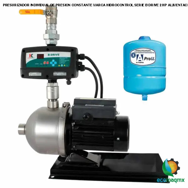 PRESURIZADOR INDIVIDUAL DE PRESION CONSTANTE MARCA