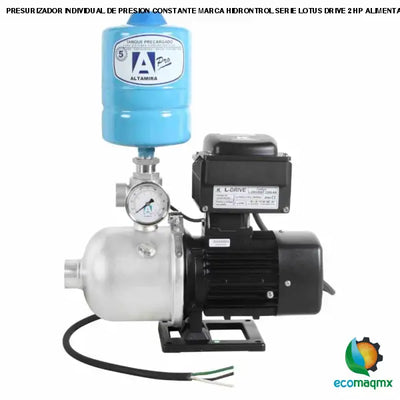 PRESURIZADOR INDIVIDUAL DE PRESION CONSTANTE MARCA