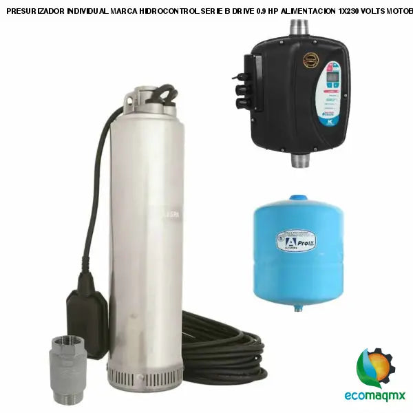 PRESURIZADOR INDIVIDUAL MARCA HIDROCONTROL SERIE B DRIVE 0.9