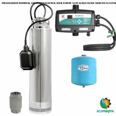 PRESURIZADOR INDIVIDUAL MARCA HIDROCONTROL SERIE B DRIVE 1.2