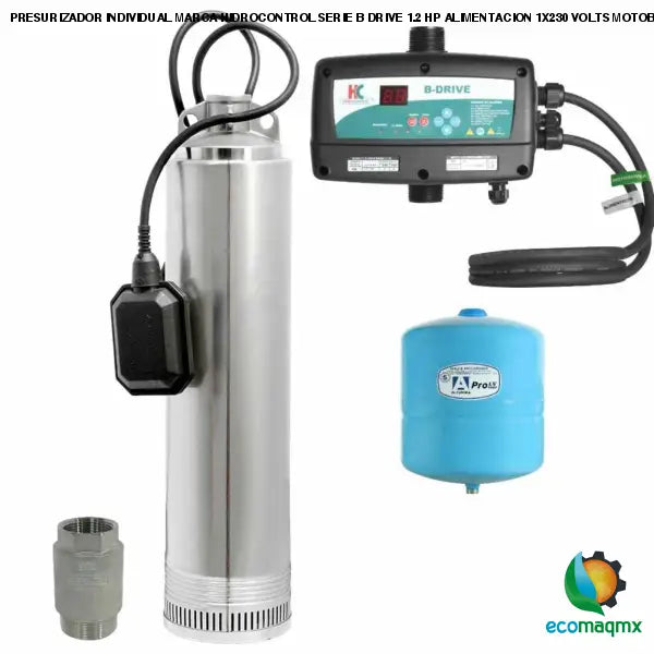 PRESURIZADOR INDIVIDUAL MARCA HIDROCONTROL SERIE B DRIVE 1.2