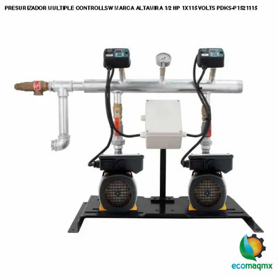 PRESURIZADOR MULTIPLE CONTROLLSW MARCA ALTAMIRA 1/2 HP 1X115
