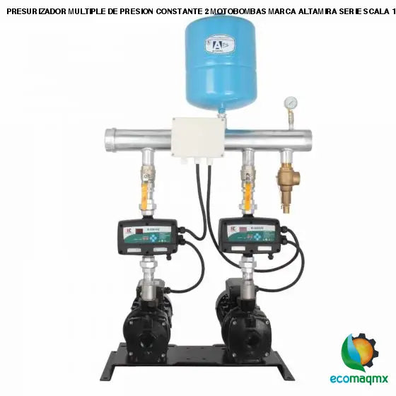 PRESURIZADOR MULTIPLE DE PRESION CONSTANTE 2 MOTOBOMBAS