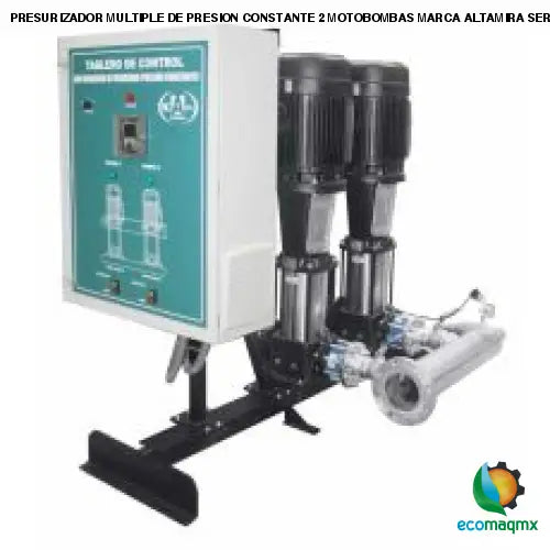 PRESURIZADOR MULTIPLE DE PRESION CONSTANTE 2 MOTOBOMBAS