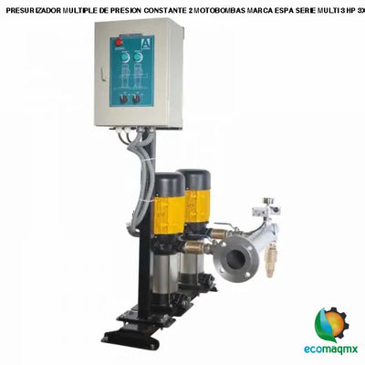 PRESURIZADOR MULTIPLE DE PRESION CONSTANTE 2 MOTOBOMBAS