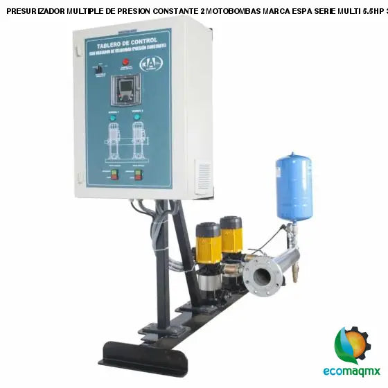 PRESURIZADOR MULTIPLE DE PRESION CONSTANTE 2 MOTOBOMBAS