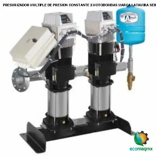 PRESURIZADOR MULTIPLE DE PRESION CONSTANTE 2 MOTOBOMBAS