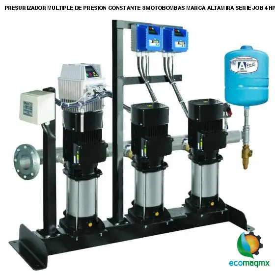 PRESURIZADOR MULTIPLE DE PRESION CONSTANTE 3 MOTOBOMBAS