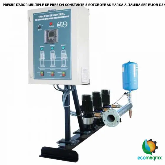 PRESURIZADOR MULTIPLE DE PRESION CONSTANTE 3 MOTOBOMBAS