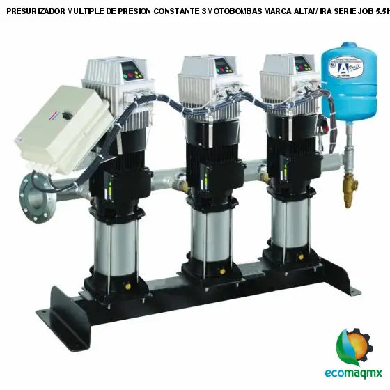 PRESURIZADOR MULTIPLE DE PRESION CONSTANTE 3 MOTOBOMBAS