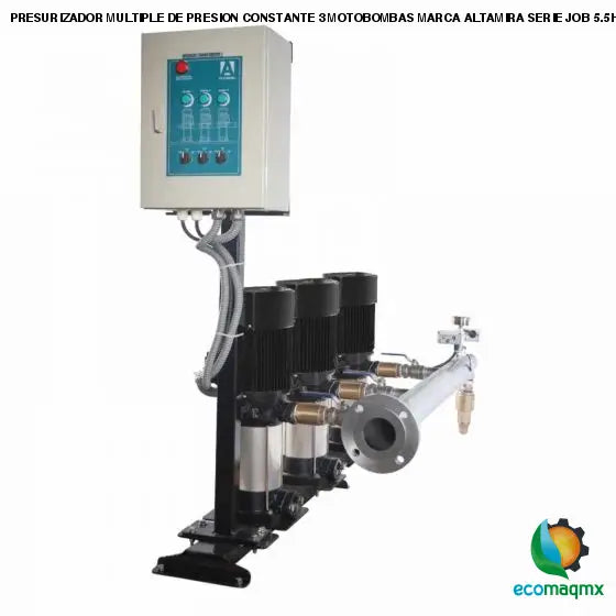 PRESURIZADOR MULTIPLE DE PRESION CONSTANTE 3 MOTOBOMBAS