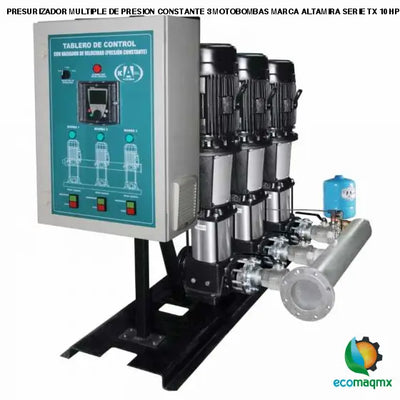 PRESURIZADOR MULTIPLE DE PRESION CONSTANTE 3 MOTOBOMBAS