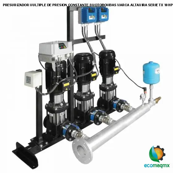 PRESURIZADOR MULTIPLE DE PRESION CONSTANTE 3 MOTOBOMBAS
