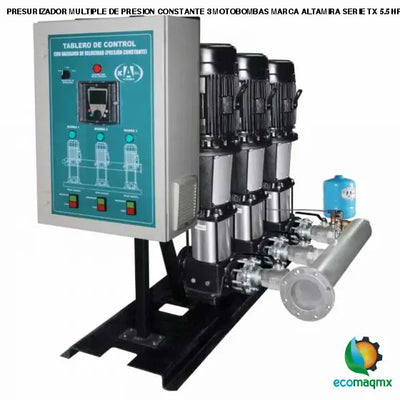 PRESURIZADOR MULTIPLE DE PRESION CONSTANTE 3 MOTOBOMBAS