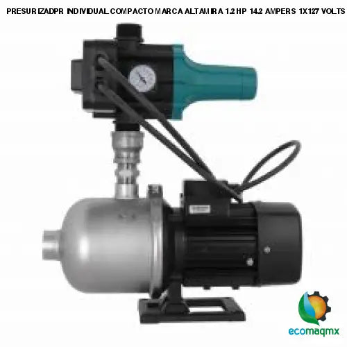 PRESURIZADPR INDIVIDUAL COMPACTO MARCA ALTAMIRA 1.2 HP 14.2