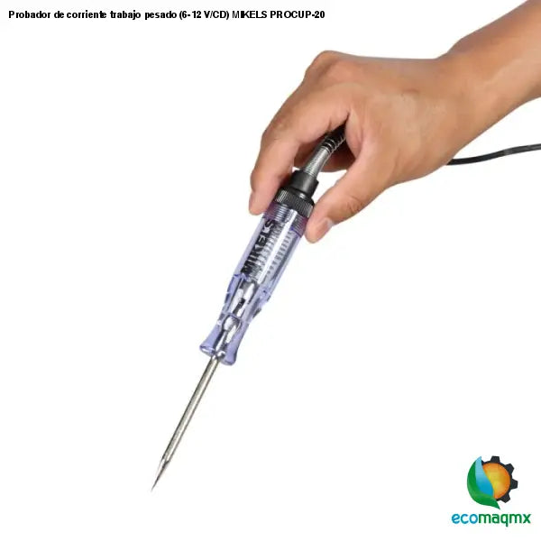 Probador de corriente trabajo pesado (6-12 V/CD) MIKELS