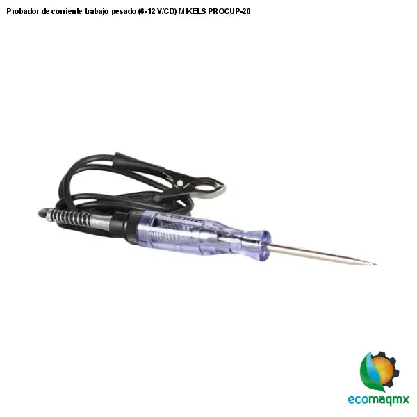 Probador de corriente trabajo pesado (6-12 V/CD) MIKELS