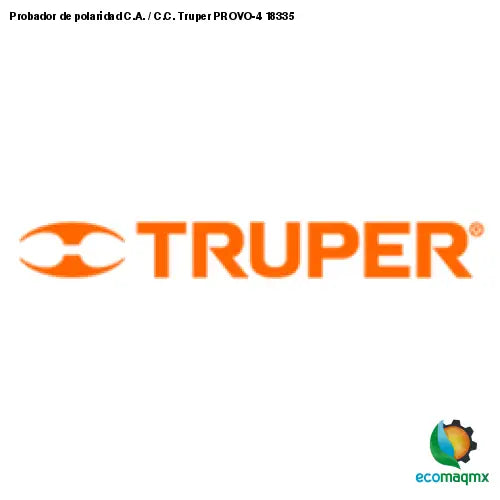 Probador de polaridad C.A. / C.C. Truper PROVO-4 18335