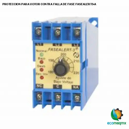 PROTECCION PARA MOTOR CONTRA FALLA DE FASE FASEALERT3-A