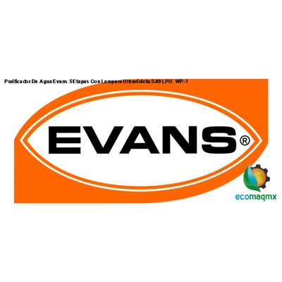 Purificador De Agua Evans 5 Etapas Con Lampara Ultravioleta