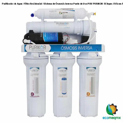 Purificador de Agua / Filtro Residencial / Sistema de