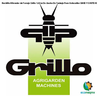 Products Rastrillo Hilerador de Forraje Grillo 1.25 m De Ancho De Trabajo Para Motocultor G85D Y G107D 9C9122
