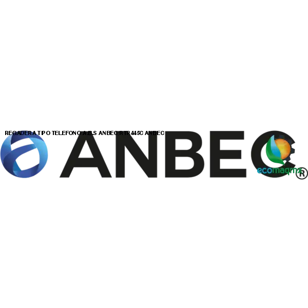 REGADERA TIPO TELEFONO A.B.S ANBEC RTR445C ANBEC