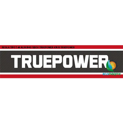 REGLA TIPO T 48 ALUMINIO 122CM TRUEPOWER 67613 TRUEPOWER