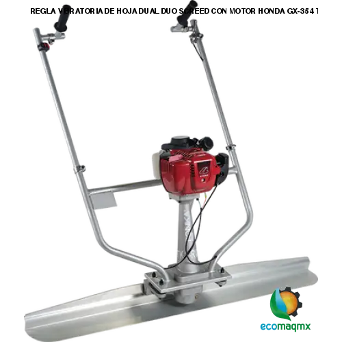 REGLA VIBRATORIA DE HOJA DUAL DUO SCREED CON MOTOR HONDA