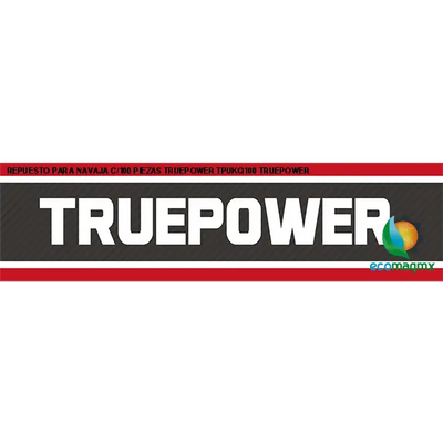 REPUESTO PARA NAVAJA C/100 PIEZAS TRUEPOWER TPUKQ100