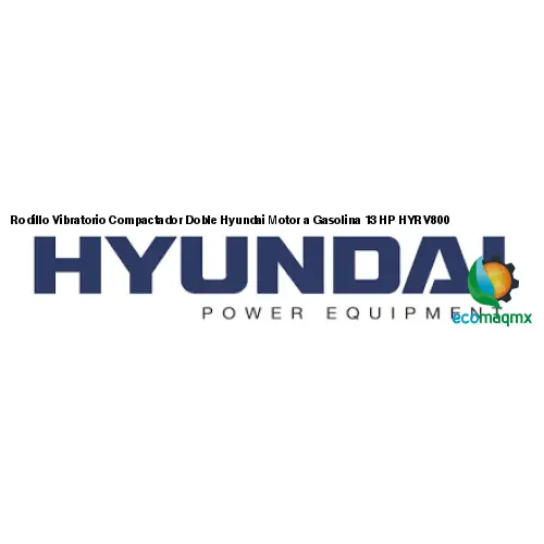 Rodillo Vibratorio Compactador Doble Hyundai Motor