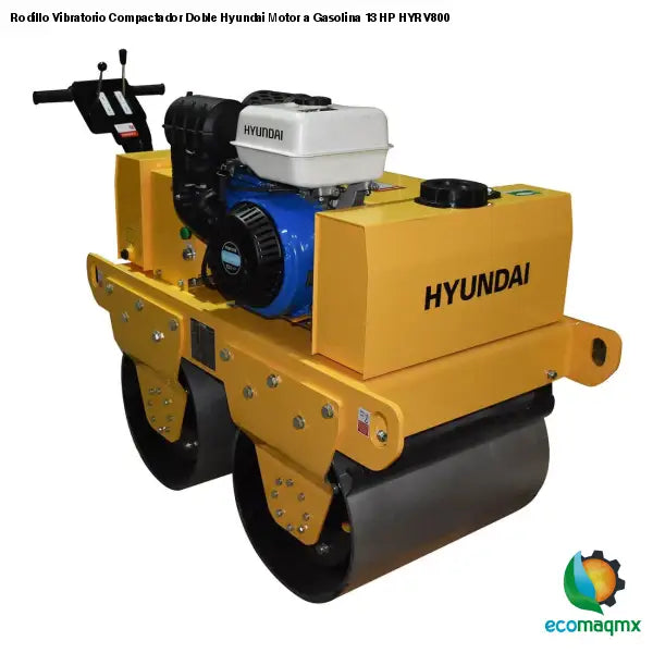 Rodillo Vibratorio Compactador Doble Hyundai Motor