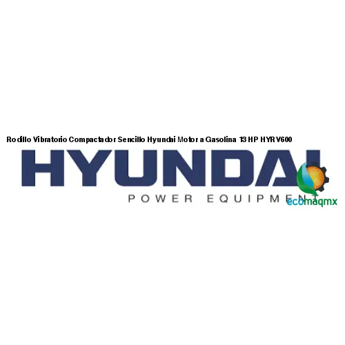 Rodillo Vibratorio Compactador Sencillo Hyundai Motor