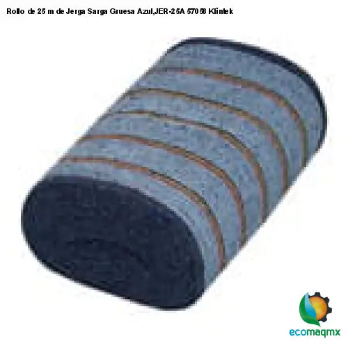 Rollo de 25 m de Jerga Sarga Gruesa Azul,JER-25A 57058