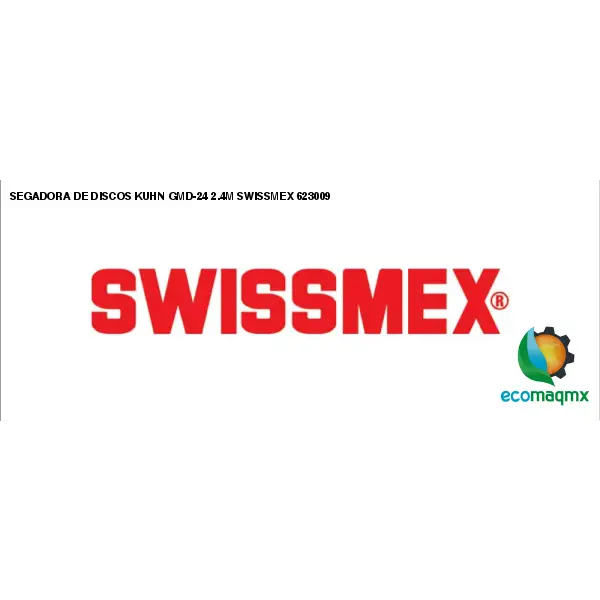 SEGADORA DE DISCOS KUHN GMD-24 2.4M SWISSMEX 623009
