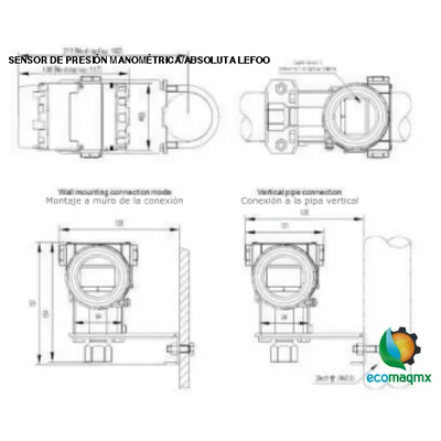 SENSOR DE PRESIÓN MANOMÉTRICA/ABSOLUTA LEFOO