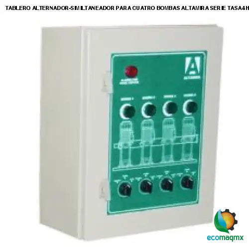 TABLERO ALTERNADOR-SIMILTANEADOR PARA CUATRO BOMBAS ALTAMIRA