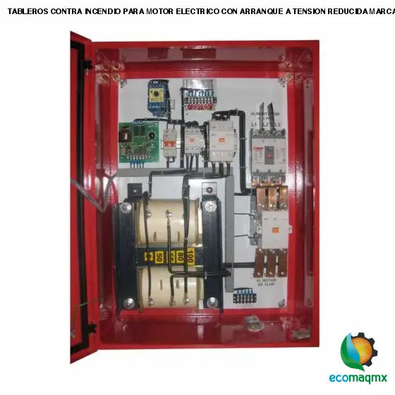 TABLEROS CONTRA INCENDIO PARA MOTOR ELECTRICO CON ARRANQUE