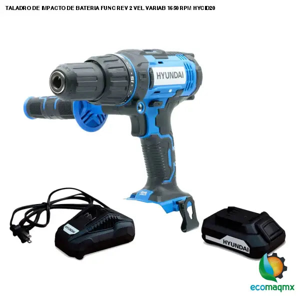 TALADRO DE IMPACTO DE BATERIA FUNC REV 2 VEL VARIAB 1650 RPM