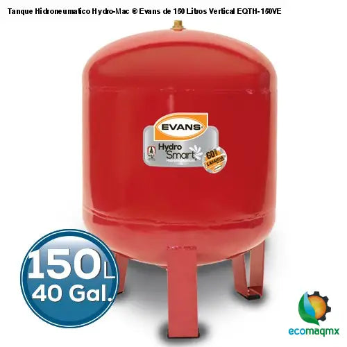 Tanque Hidroneumatico Hydro-Mac ® Evans de 150 Litros